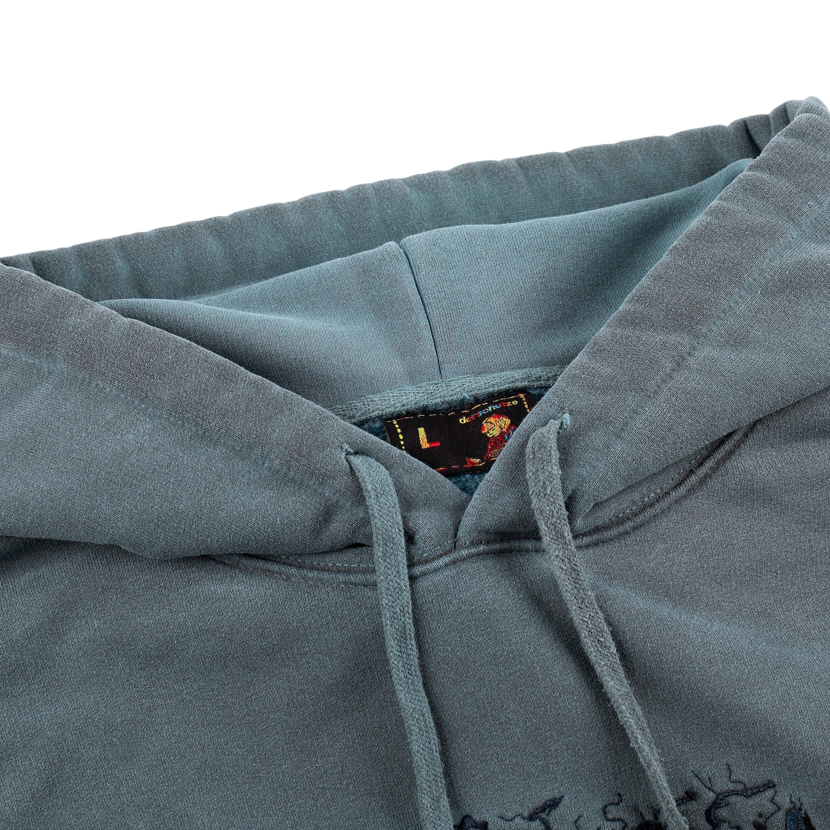 "super kid" Hoodie blue