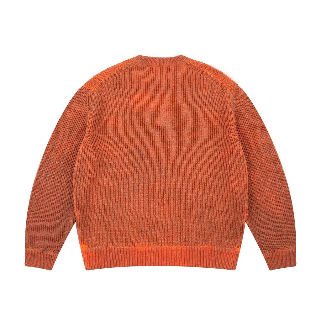 "super kid" heat reactive knit orange