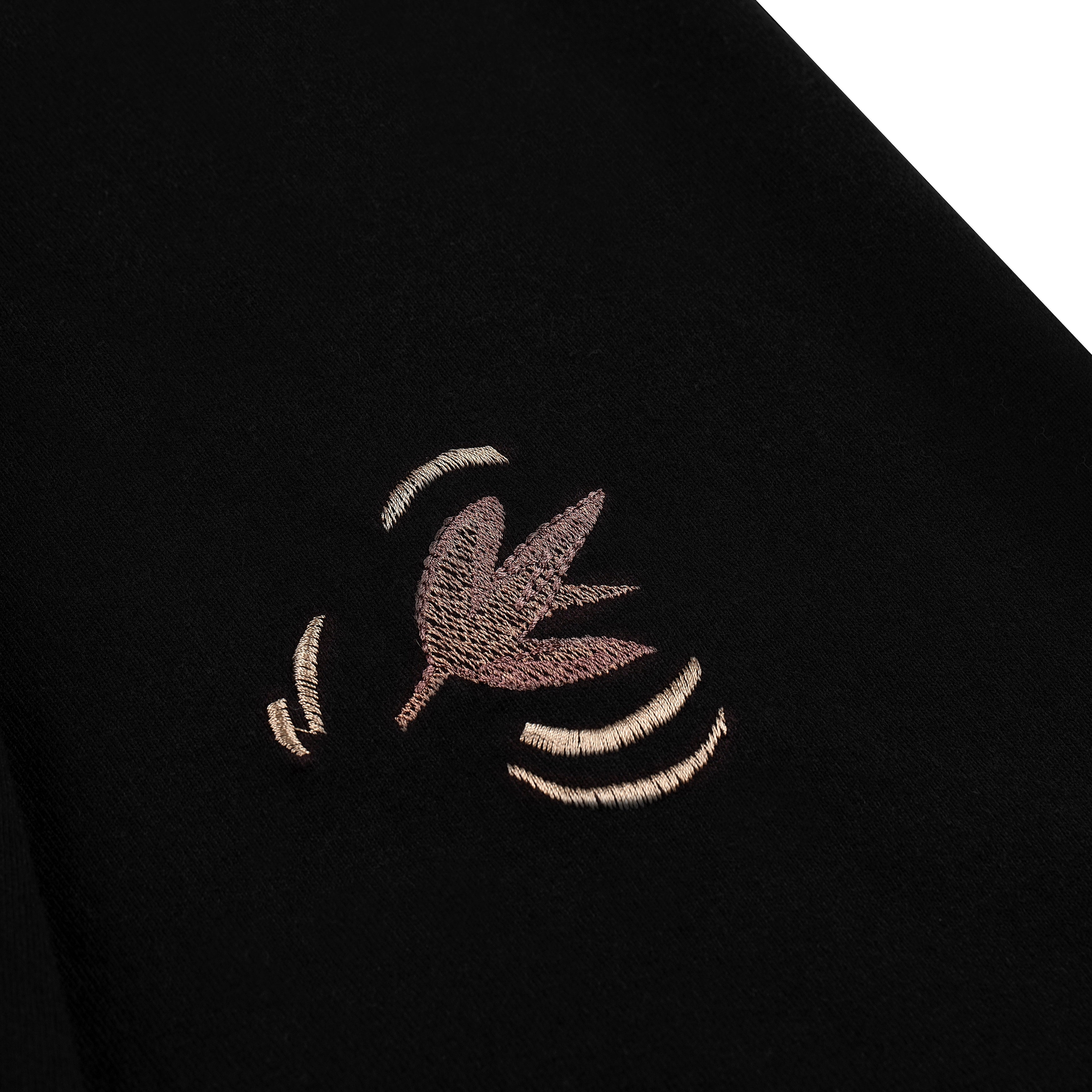 "koi fish" Long-sleeve black