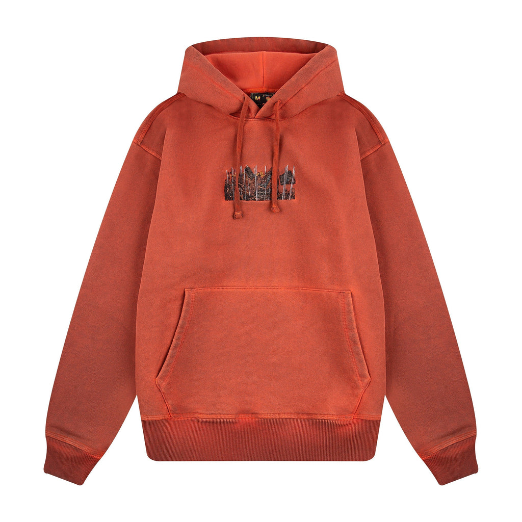 "super kid" Hoodie orange