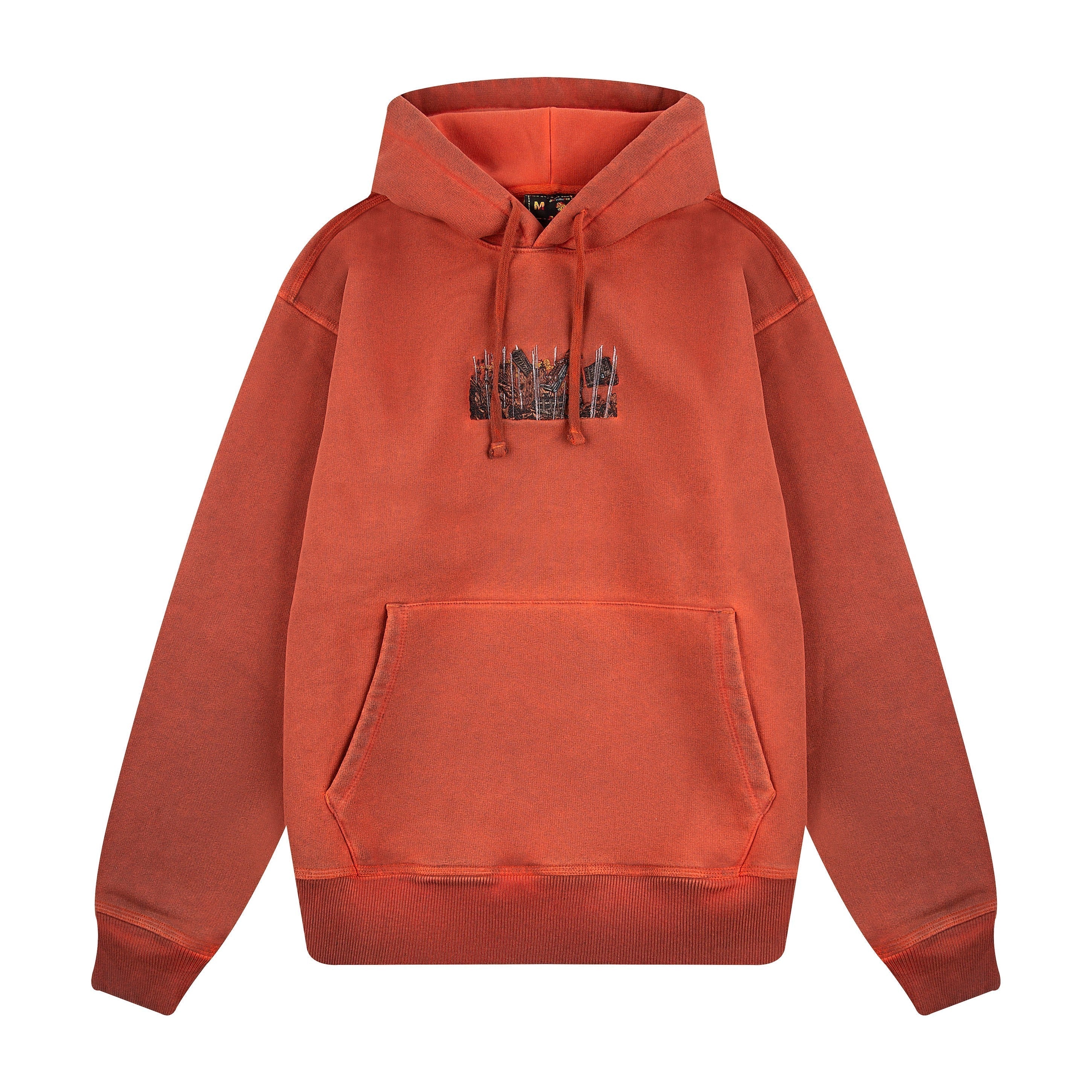 "super kid" Hoodie orange