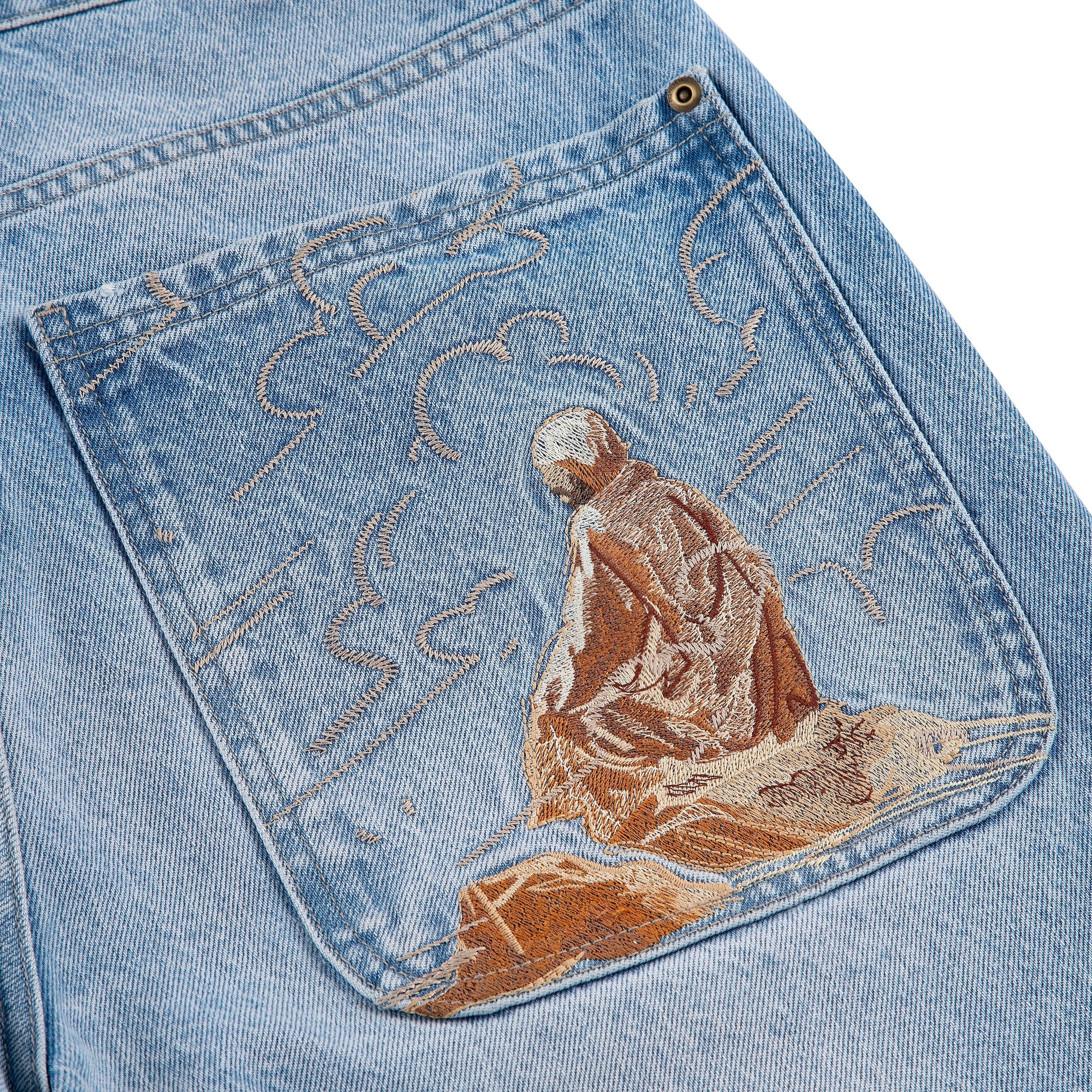 "yasmin v3" Jorts blue