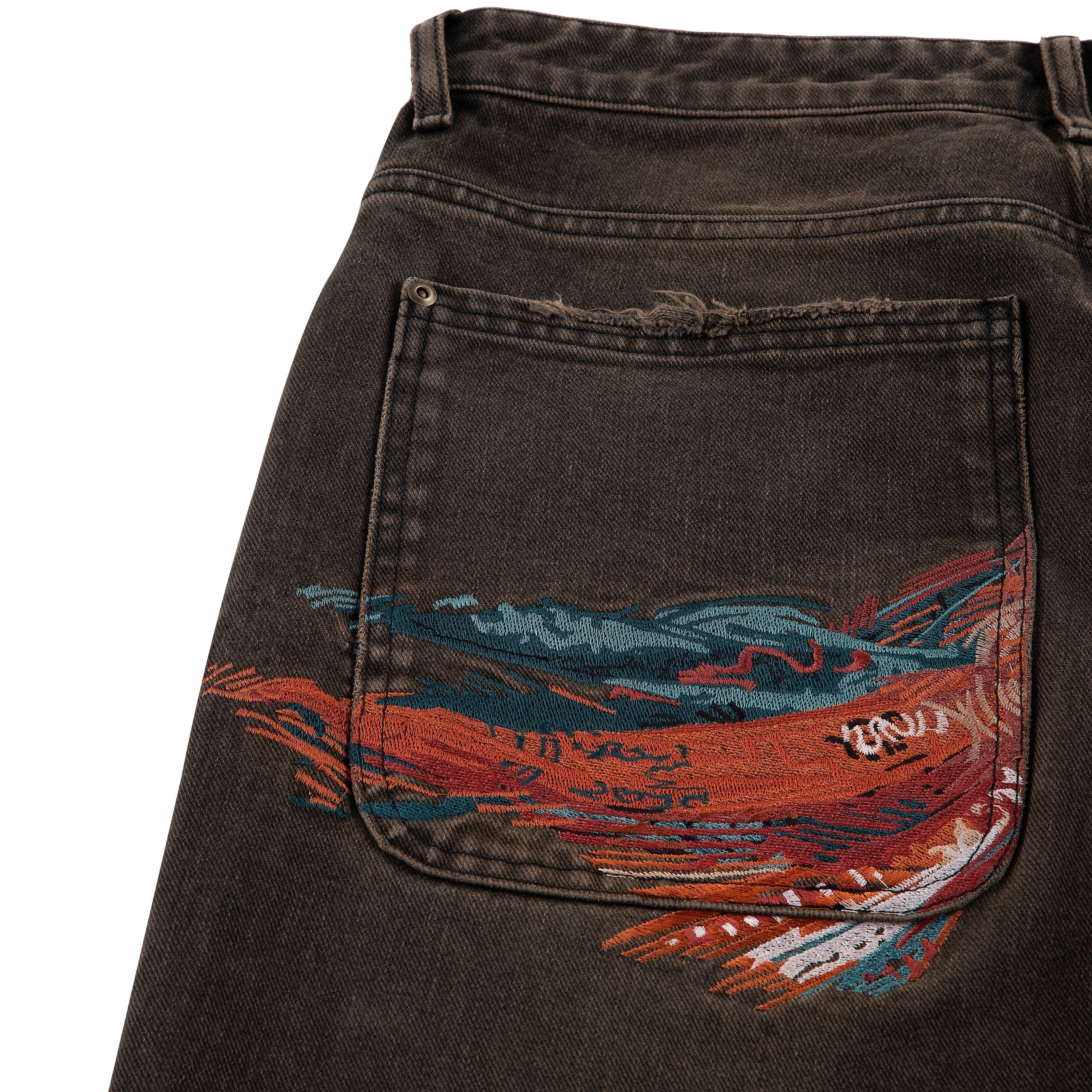 "yasmin v3" Jorts brown updated fit