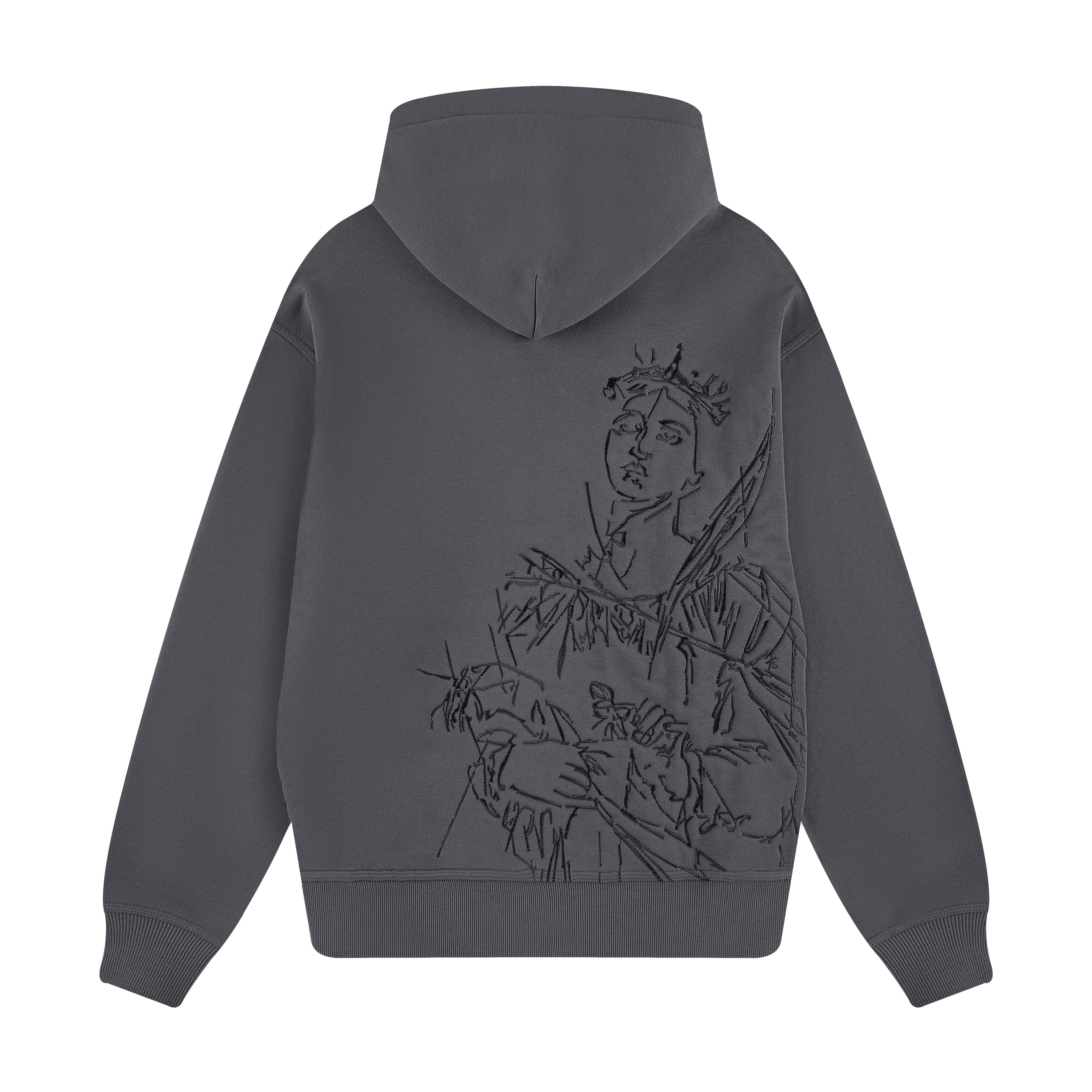 "awakening" Hoodie anthracite