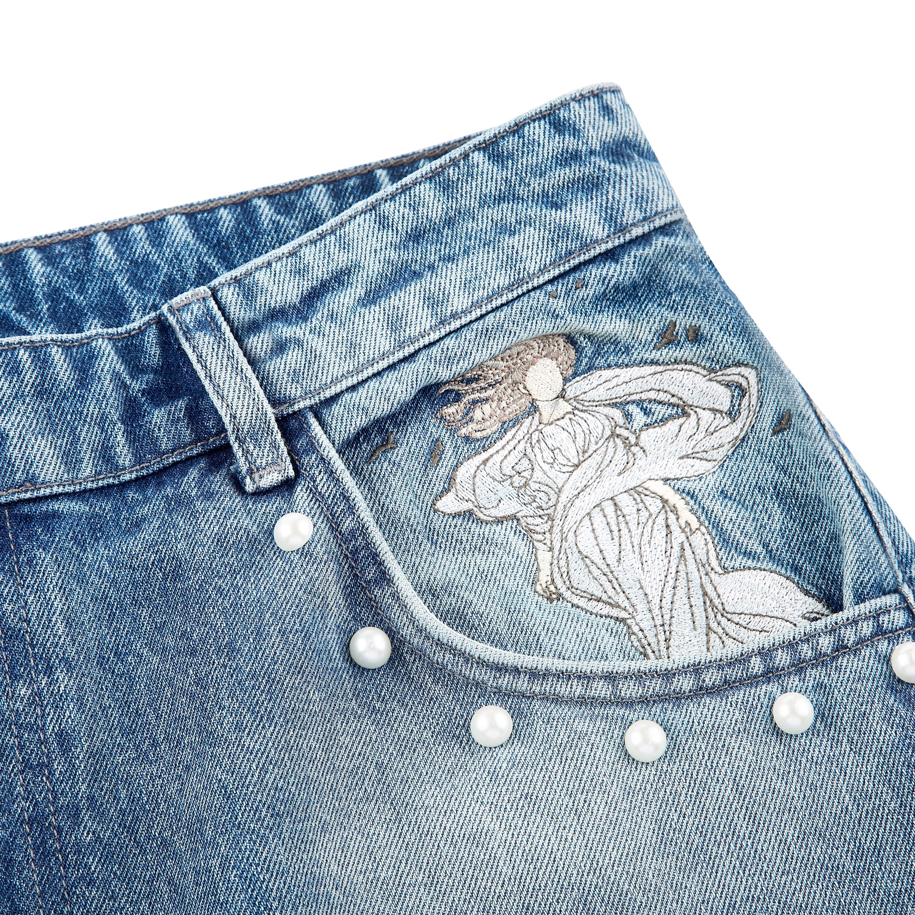 "awakening" Denim blue