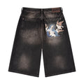 "awakening" Jorts brown tint