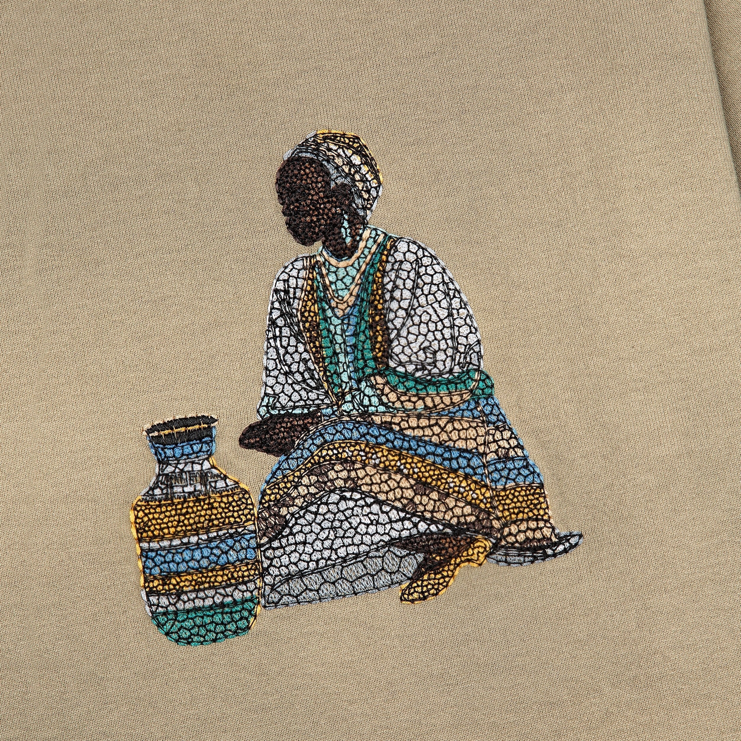 "mosaic" T Shirt khaki