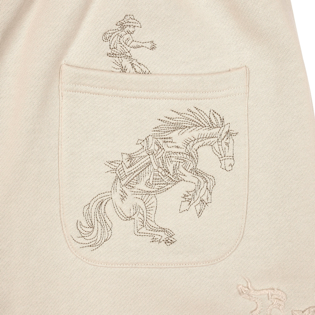 "western" Jogger beige