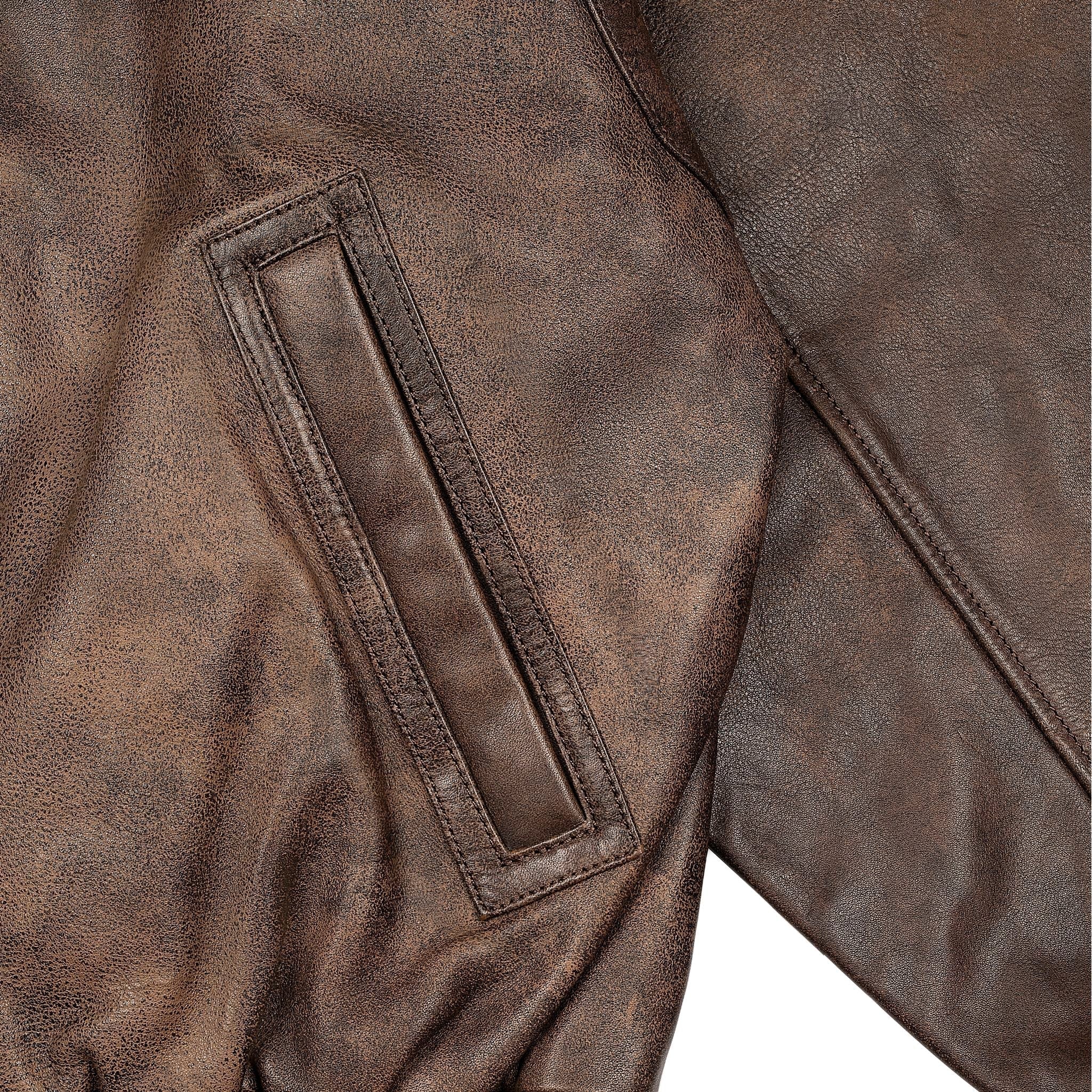 "jazz v2" leather jacket