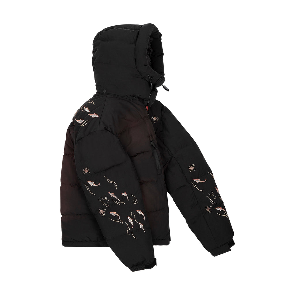 "koi fish" Puffer black