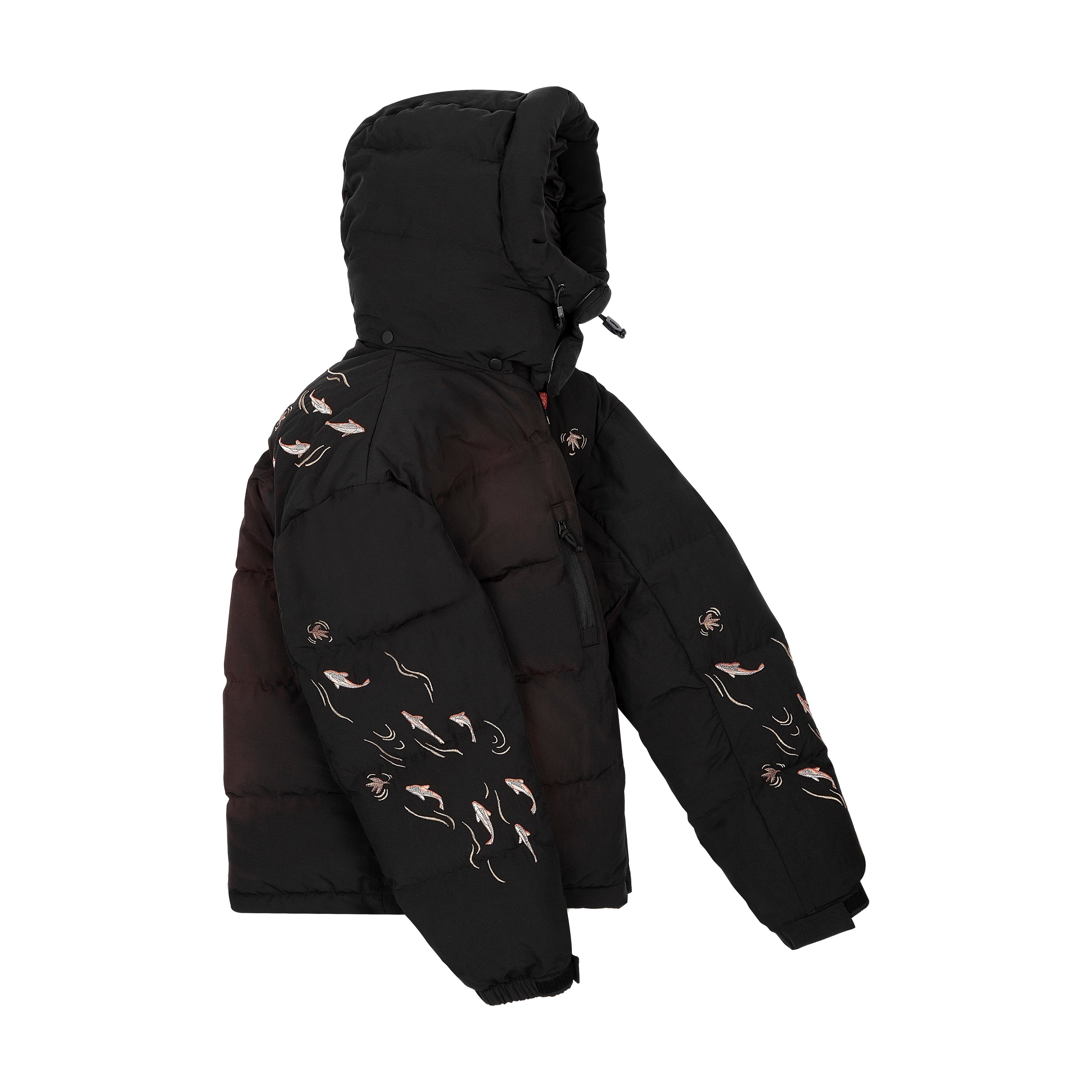 "koi fish" Puffer black