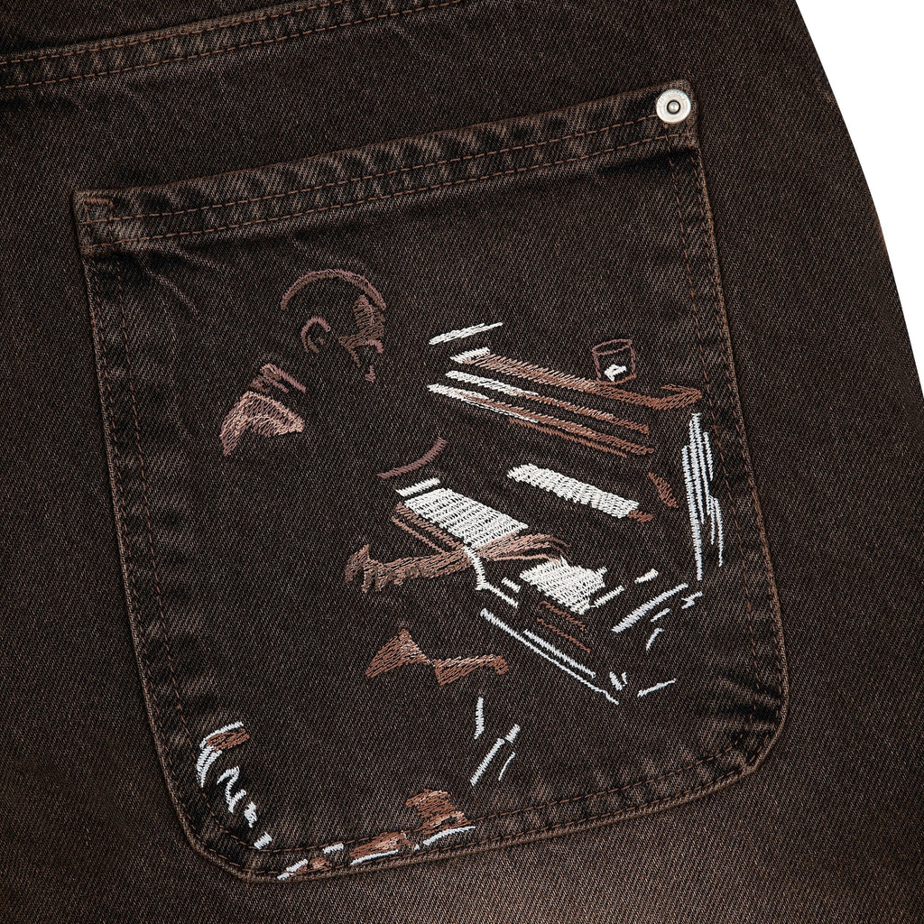 "jazz v2" denim brown