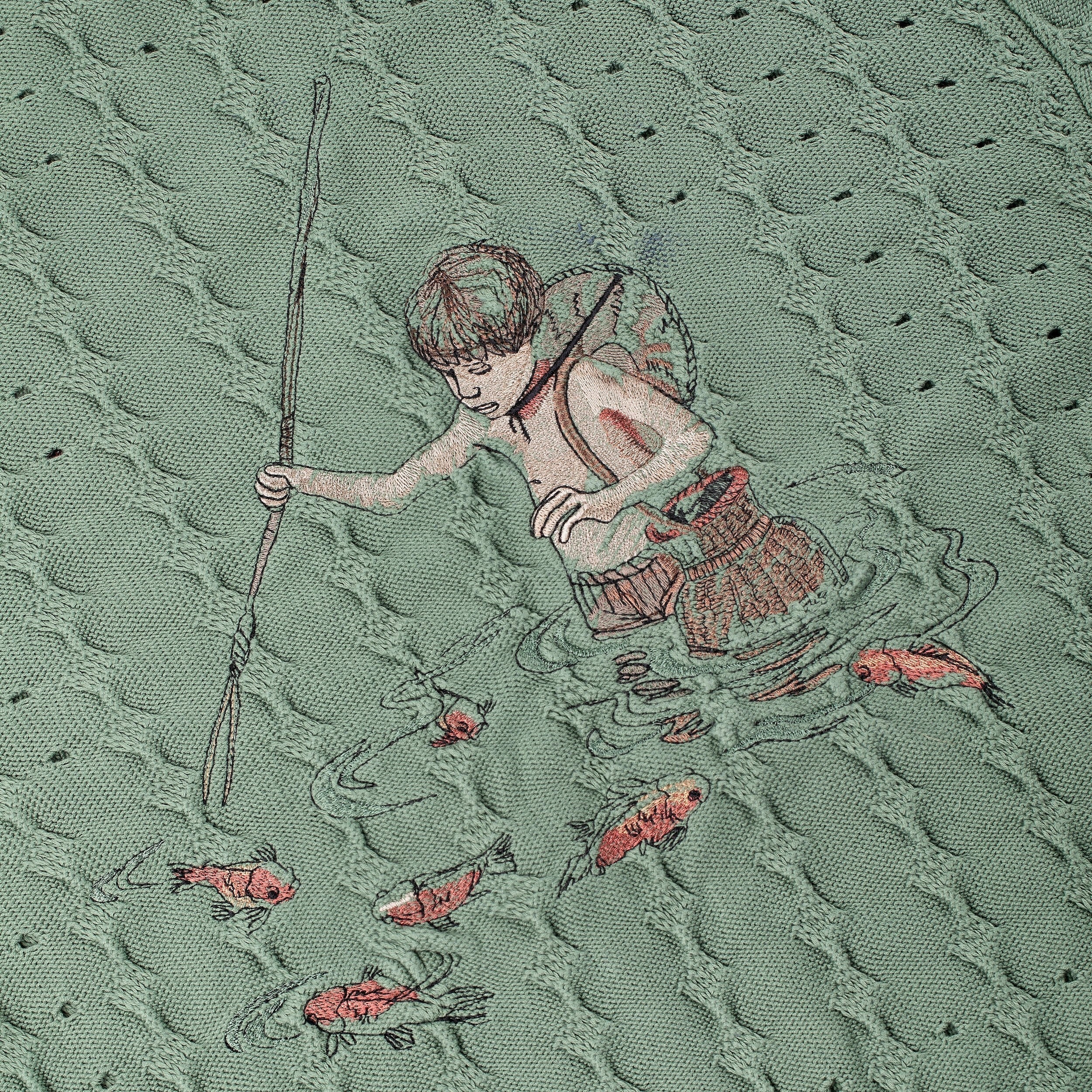 "lotus" longsleeve knit green