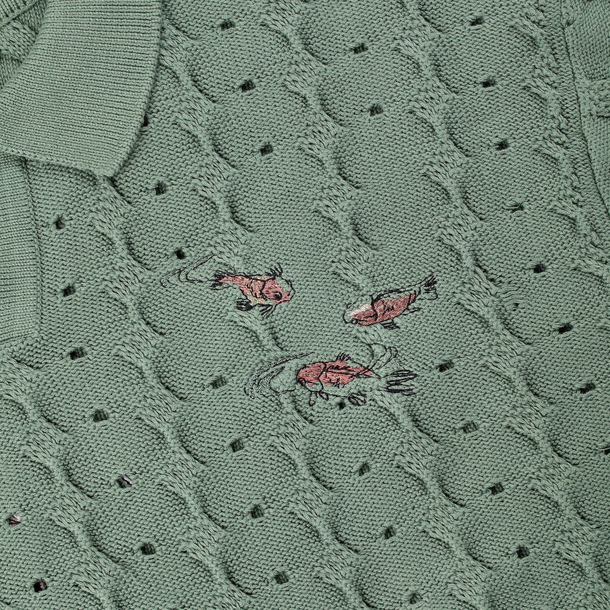"lotus" longsleeve knit green