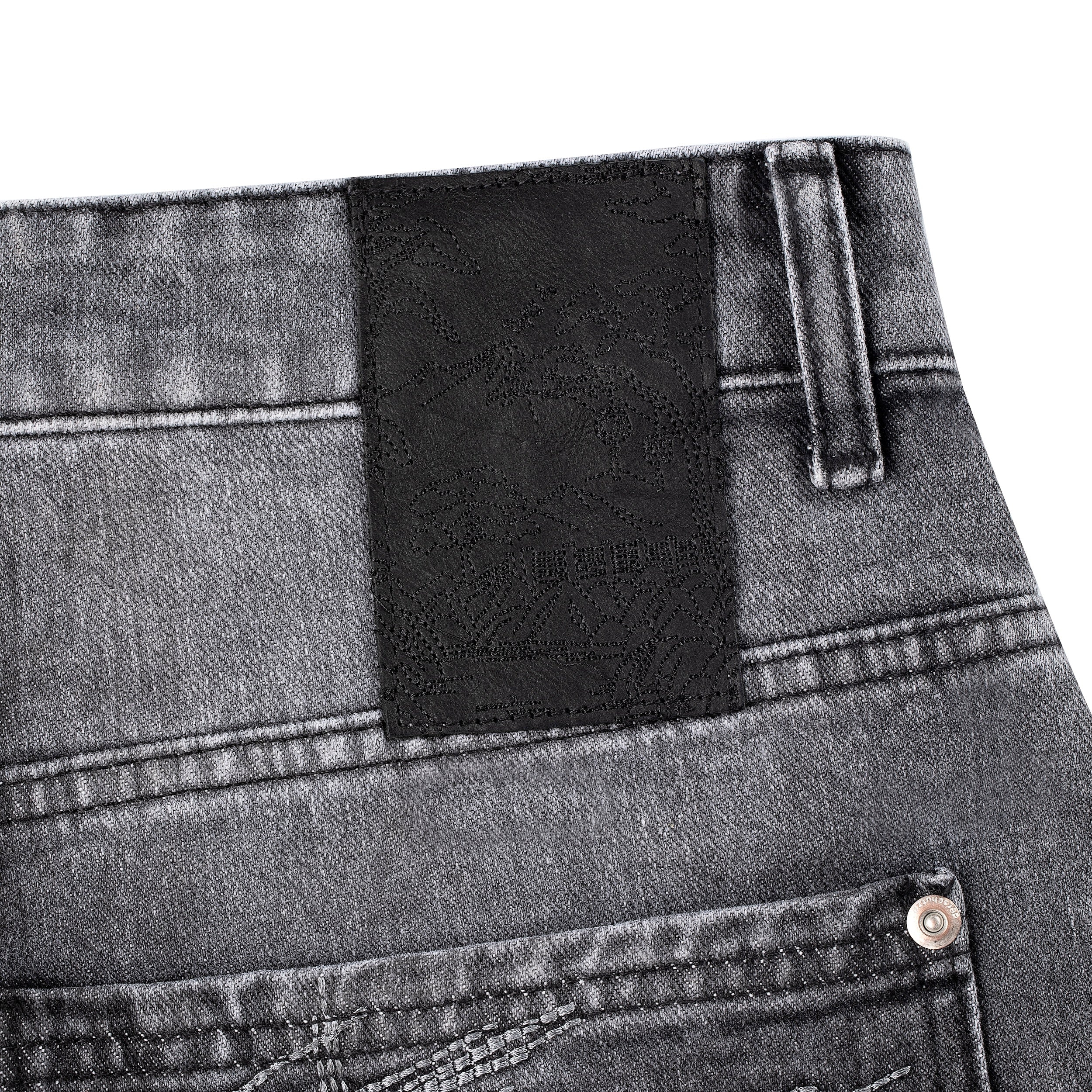 "sashiko v2" denim grey