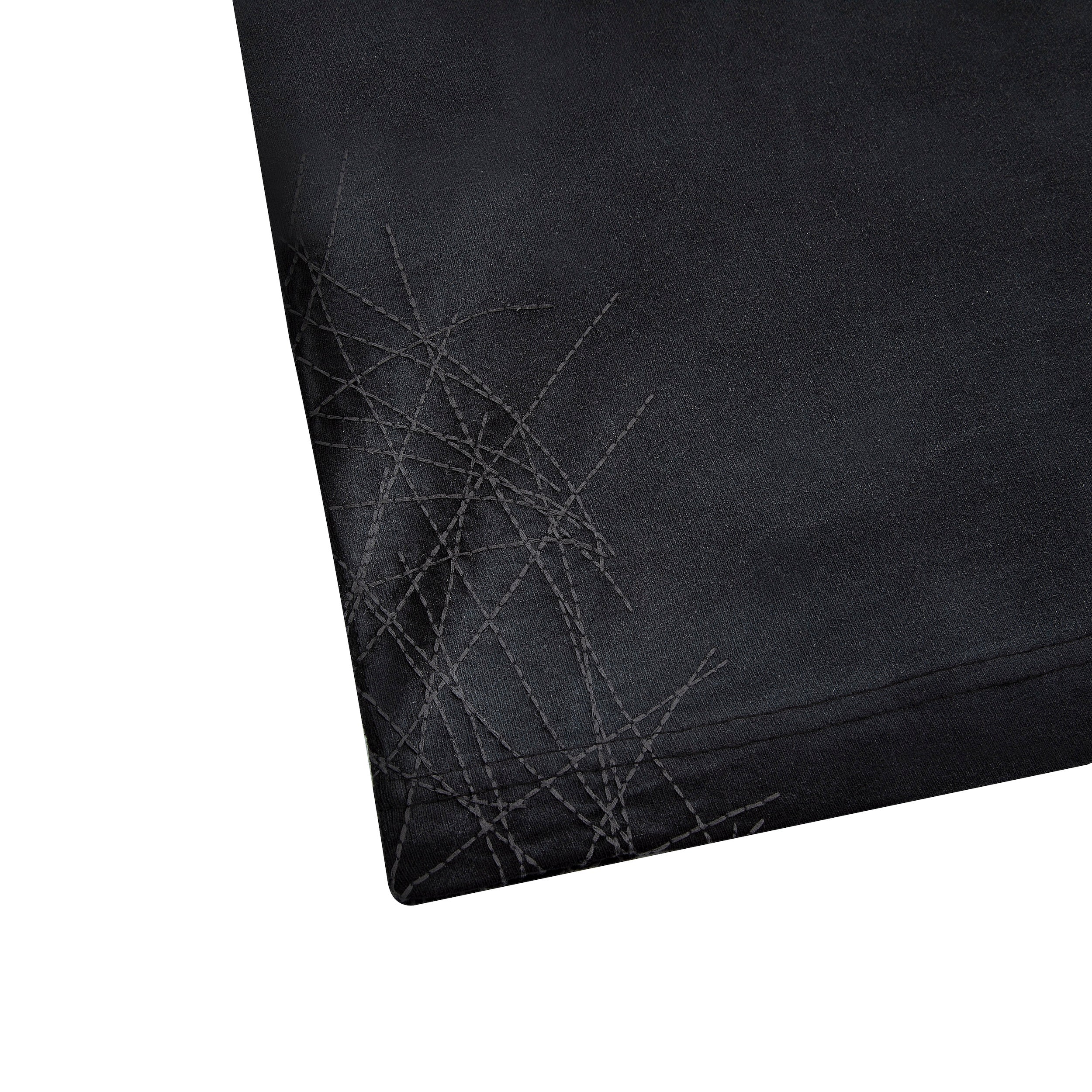 "sashiko" T Shirt black