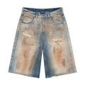 "lotus" Jorts mud wash