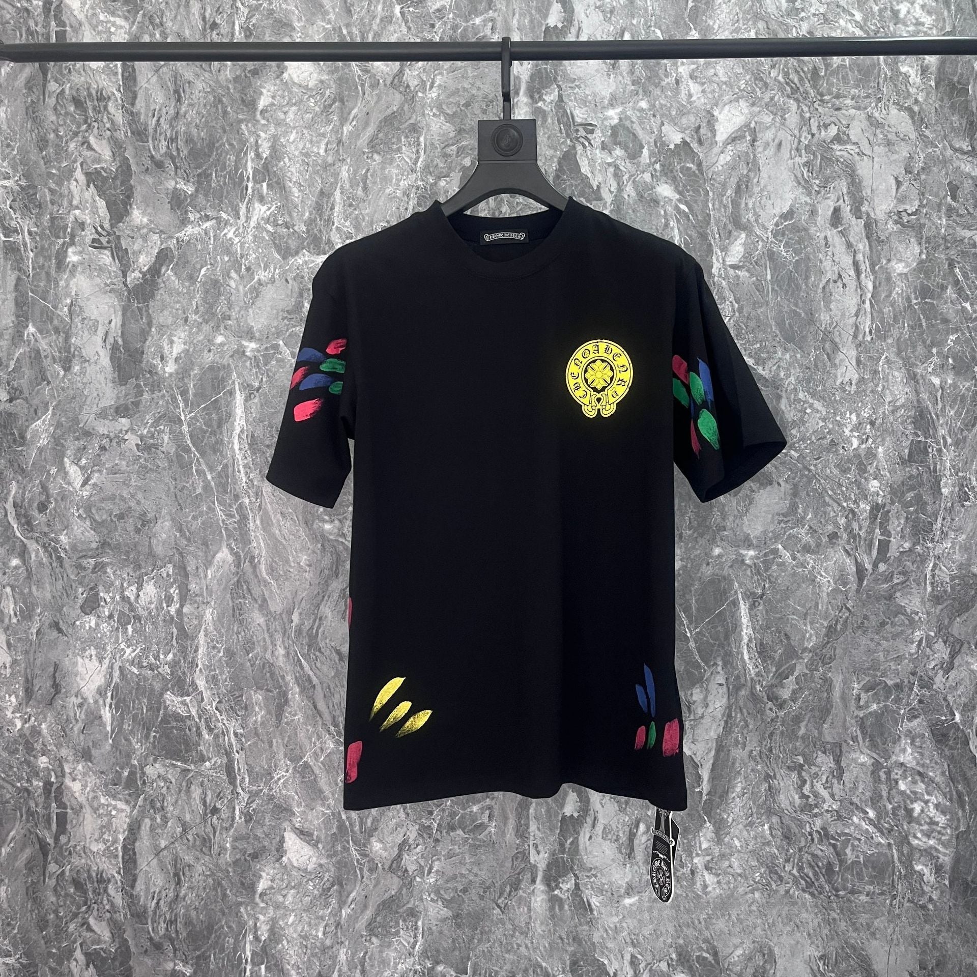 CHH Chrome Heart T Shirts Summer Short Sleeve Street Half Sleeve T-Shirt