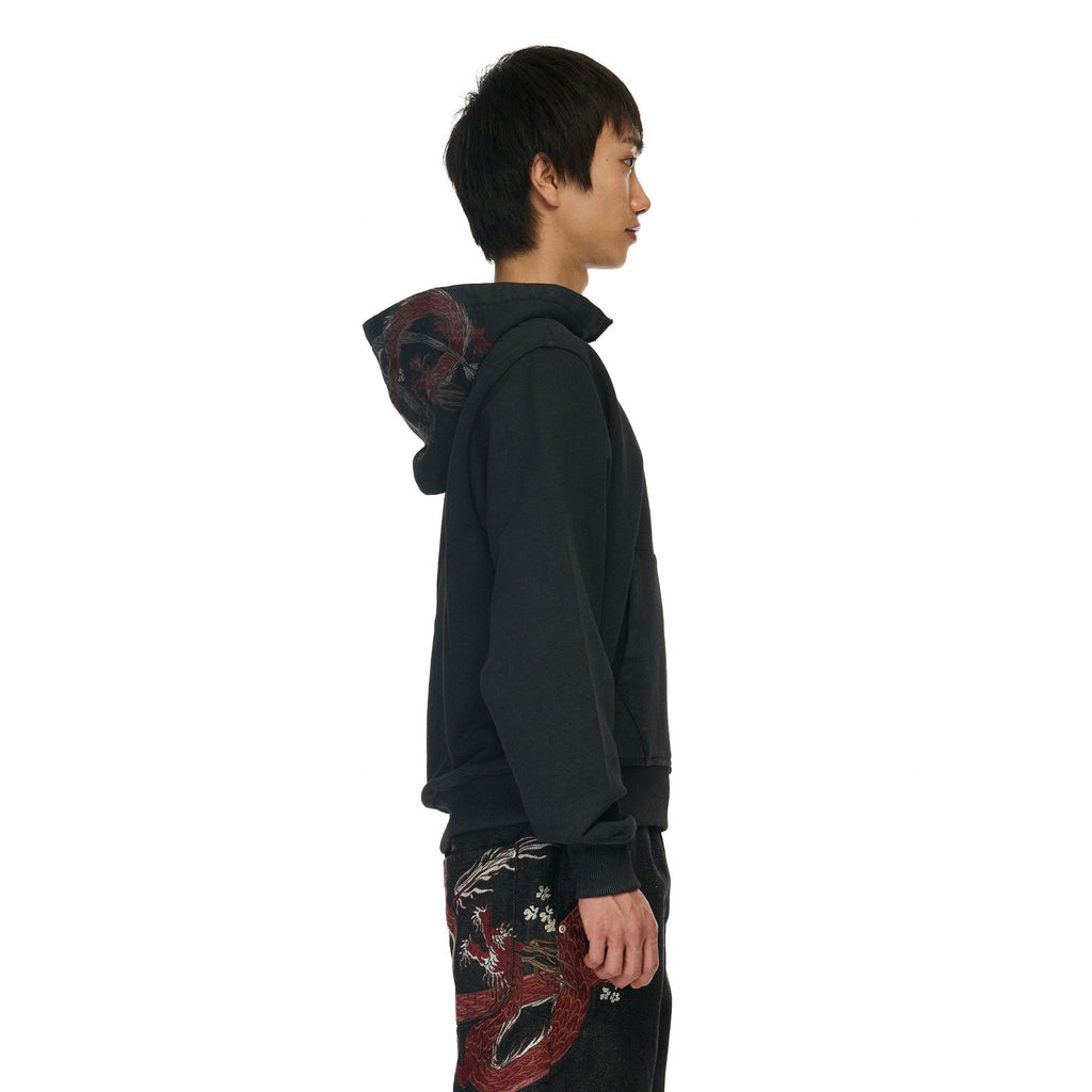 "yakuza" Hoodie black 02