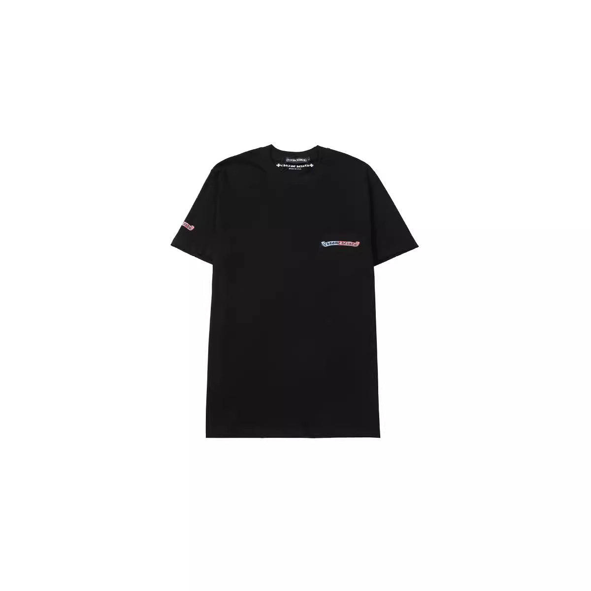 CHH Chrome Heart T Shirts Color Scroll Tiger Head Pattern Short Sleeve T-Shirt