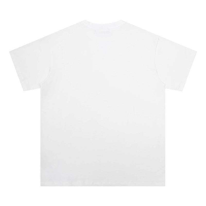 CHH Chrome Heart T Shirts Crowe Cross Horseshoe Hot Diamond T-Shirt Short Sleeve