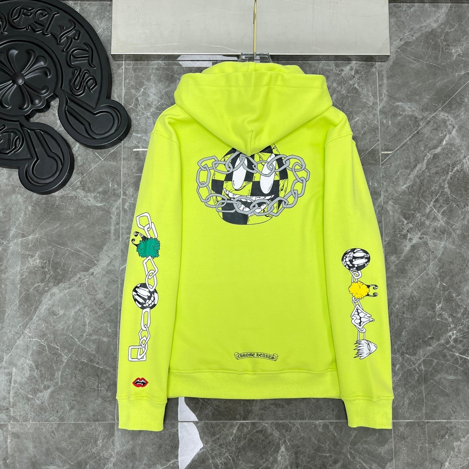 Chrome Heart Hoodie Chrome Hearts Matty Boy Graffiti Smiley Hoodie Sweater