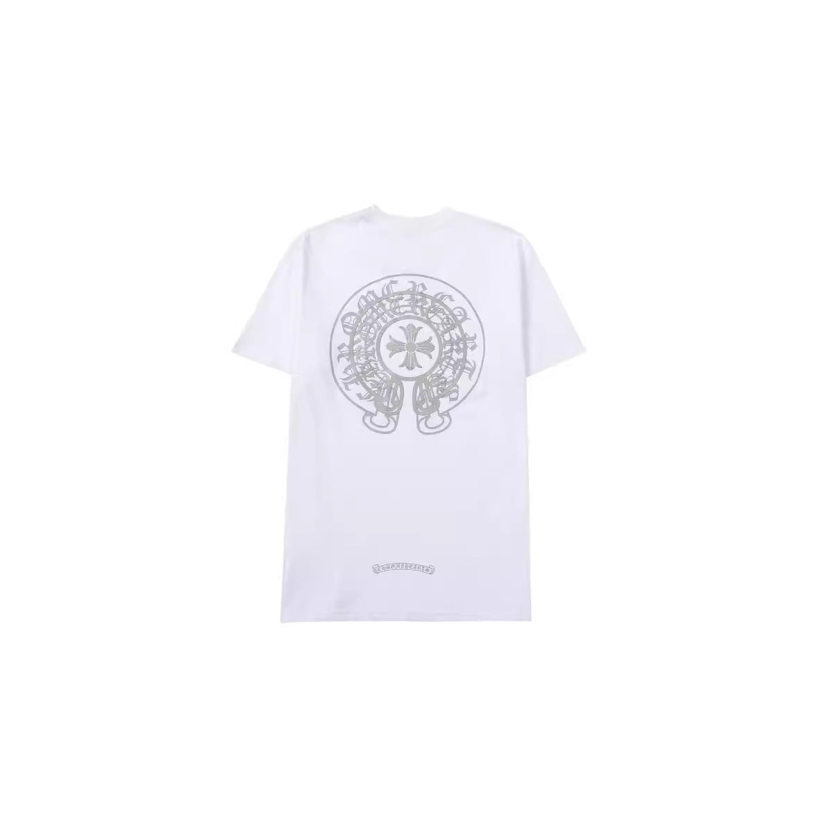 CHH Chrome Heart T Shirts Crowe Fashion ins Ghost 3D Printing Pure T-Shirt Summer