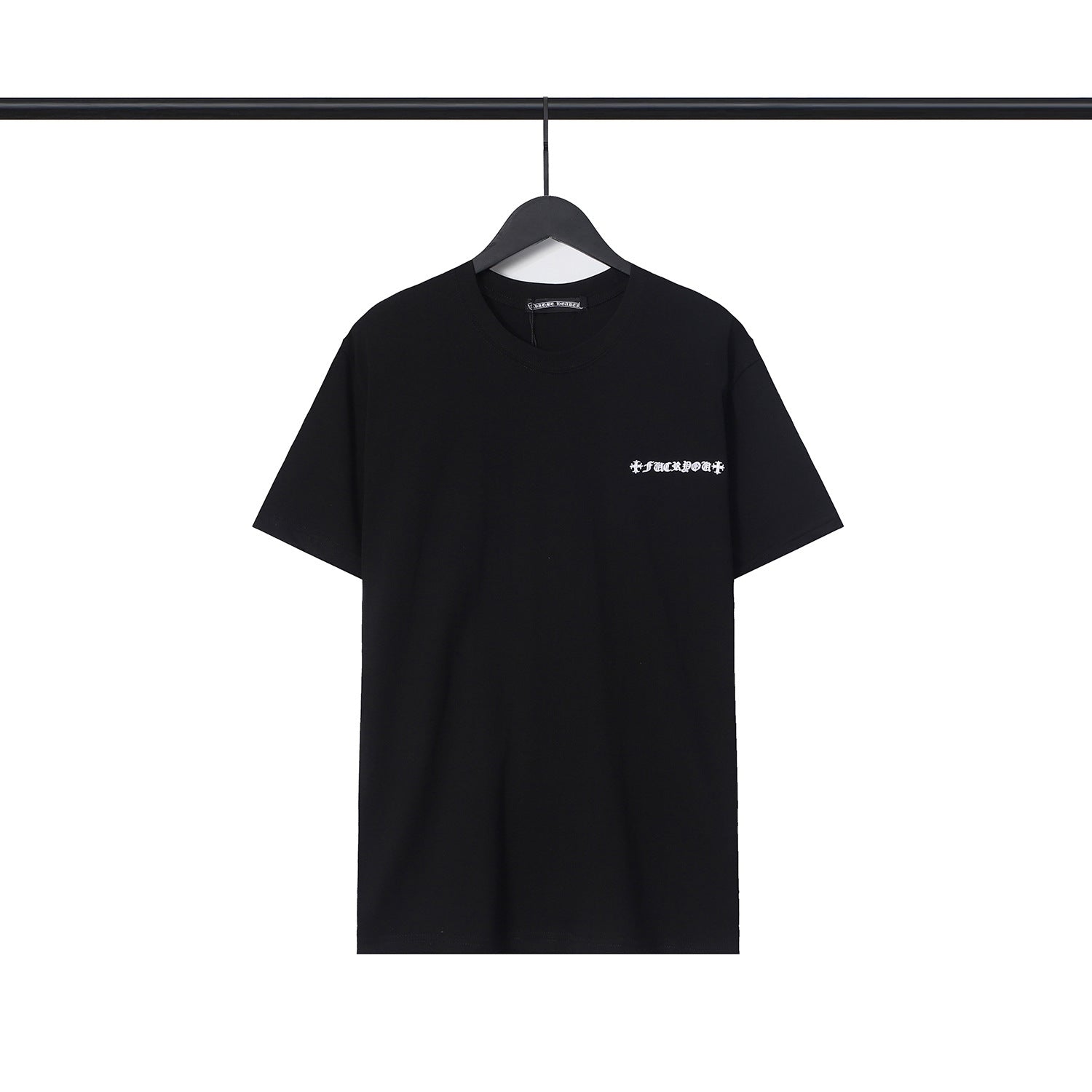 CHH Chrome Heart T Shirts Chrome Hearts Sanskrit Horseshoe Short Sleeve T-Shirt